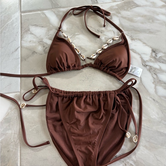 wild fable Other - Wild Fable Brown Bikini Set
